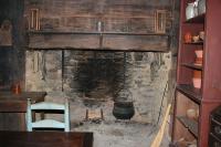 A typical kitchen in the 1800's