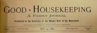 Tart Recipes from Good Housekeeping vol. 10 1889 thru1890
