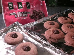 Brach's Milk Chocolate Star Cookies