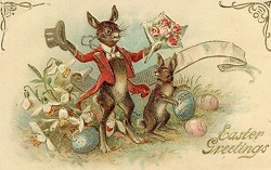 Vintage Easter Bunny