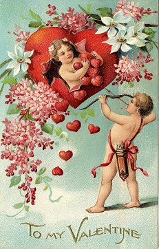 Old Vintage Valentine Card