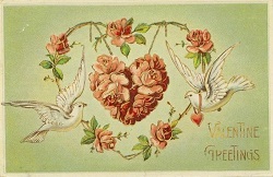 Old Vintage Valentine Card