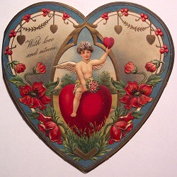 Old Vintage Valentine Card