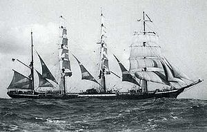 German training vessel Pamir