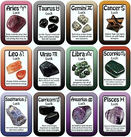 Healing Crystals For Your Zodiac Sign Luck